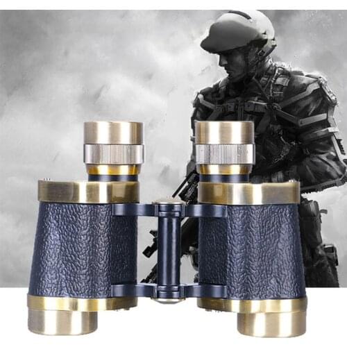 Type 62 8X30 HD Binoculars Classic Military Telescope Outdoor High Quality Brass Ranging Shockproof Professional Binocular