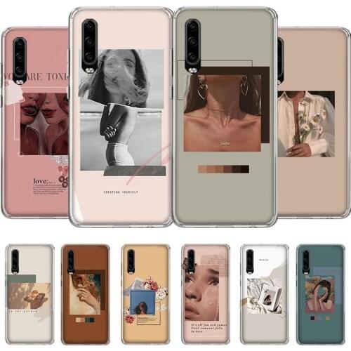 Beautiful girl fashion Phone Case For Huawei Honor Y 5 6 7 8 9 10 20 LITE A X S Pro NO/Finger Cover Coque soft Silicone TPU