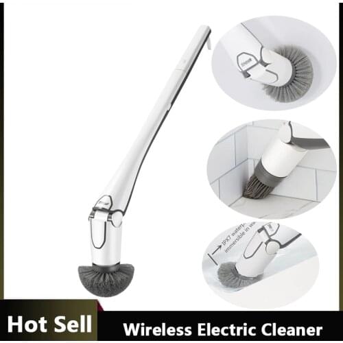 Wireless Electric Cleaner Bathroom Kitchen Cleaning Artifact Lightweight and Waterproof Cleaner