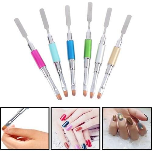 Nail Art Design Decoration Liner Brush Dotting UV Gel Painting Drawing Pen Tool Powder Liquid Carving Poly UV Gel Extensio