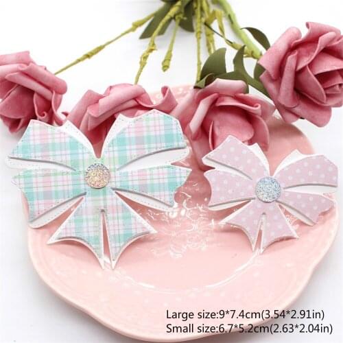 KLJUYP Layering Bows Metal Cutting Dies Scrapbook Paper Craft Decoration dies scrapbooking