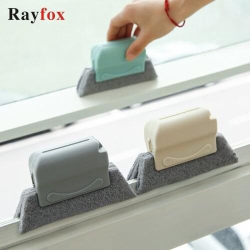 Kitchen Accessories Window Groove Cleaning Cloth Window Cleaning Brus Window Slot Cleaner Brush Clean Window Slot Cleaner Gadget