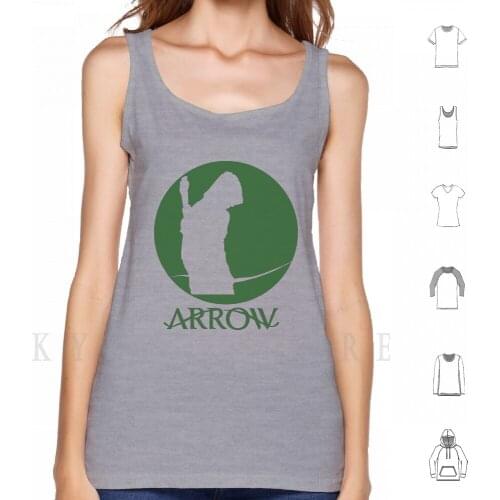 Arrow S4 Tank Tops Vest Sleeveless Arrow Green Arrow Oliver Queen Ollie Oliver Felicity Felicity Smoak Diggle Ray Palmer