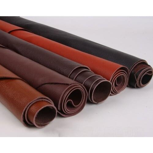 Real crazy horse leather cow leather first layer material 1.4-1.8mm thickness 8 size for choose dark orange color