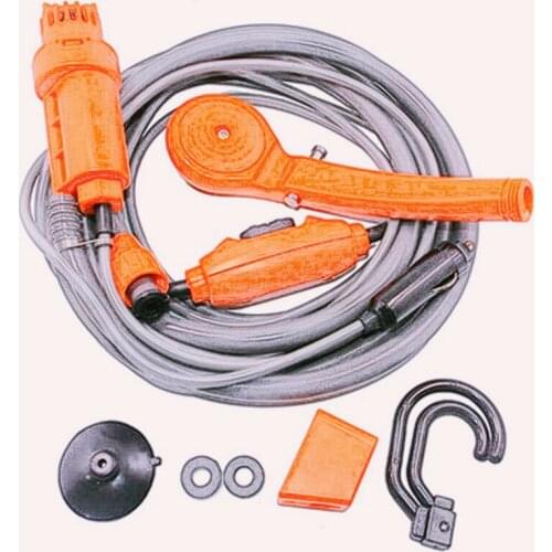 Outdoor 12V Portable Shower Camping Car Cigarette Lighter Water Pump Travel Outdoor Sports ToolsCamping Supplies
