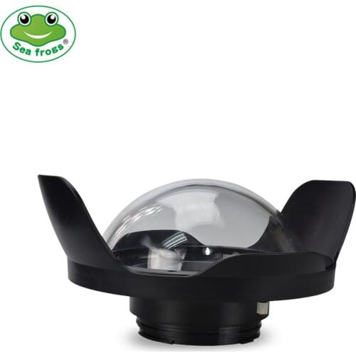 Seafrogs 8" Dome Port Fisheye 40meter Waterproof For Canon EOS750D/760D/80D
