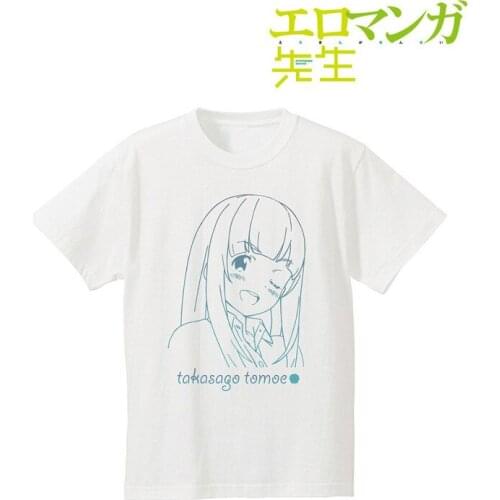 Unisex Anime Eromanga Sensei Izumi Sagiri Cartoon Funny Short Sleeves Costume Women Men Couples Creative Halloween Souvenir