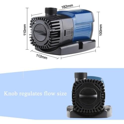 Water pump pumping submersible pump frequency conversion mute small circulation filter energy saving aquarium pump 220-240V