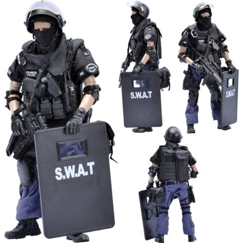 1:6 30cm 12 inches Forward simulation soldier model simulation high-end military joint movable doll TE police SWAT Breake gift