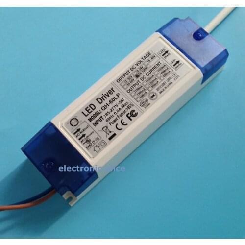 1 pcs 18-30x3W LED Driver Power Supply 600mA for 30pcs 3W High Power LED Chip New