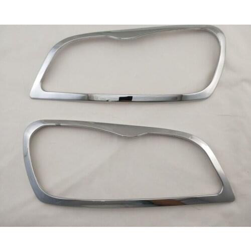 1996-2000 For Toyota Rav4 Accessories Front Lights Cover Trim For Toyota Rav 4 Chrome Rav4 Decorative Parts 2pcs