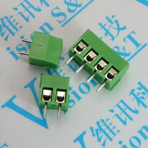 50PCS/lot KF3960 2P 3P 3.96MM PCB terminal Screw type MG396