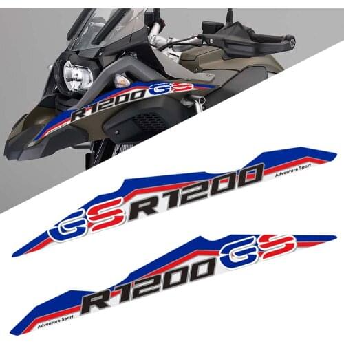 For BMW R 1200 GS R1200GS GSA Trunk Luggage Aluminium Cases Fairing Fender Windshield Handguard Tank Pad Protector Adventure