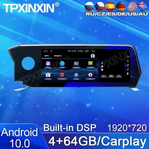 For Lexus ES 350 2018 2019 Android Car Stereo Radio Tape Recorder Multimedia video player GPS navigation HD Screen DSP Carplay