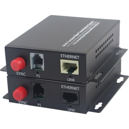 Free Shipping High Quality 1 Channel PCM Voice Telephone Fiber Optical Media Converter With Ethernet FC Single mode 20Km