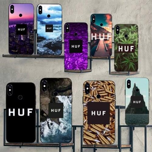 American Skate Brand HUF HUFSF Skateboard Phone Cases For Xiaomi Mi Redmi Note 7 8 9 pro 8T 9T 9S 9A 10 Lite pro