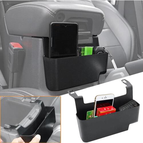 Front Center Console Organizer Tray For 2018 2019 2020 2021 Jeep Wrangler JL JLU Unlimited Sahara Sports Rubicon Gladiator JT