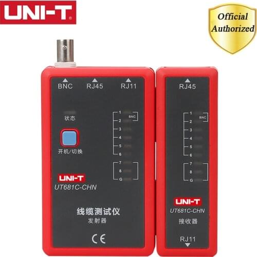 UNI-T UT681L/UT681C/UT681HDMI Cable Tester LAN Auto Network Ethernet Telephone BNC HDMI Repair Tool LED Tester