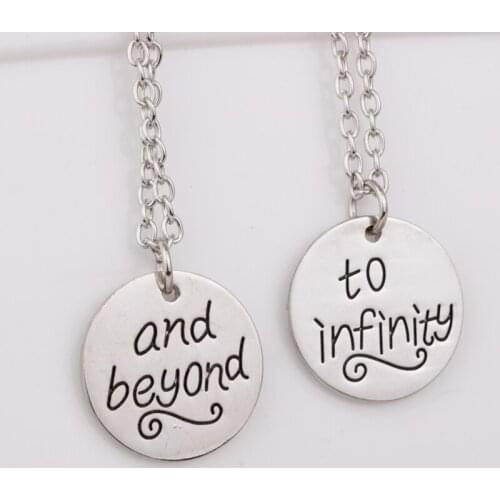 N227 Fashion simple jewelry letter friendship necklace