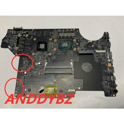 MS-16J91 FOR MSI MS-16J9 MS-1799 GE62VR GP62VR GL62 GP72VR GL72VR GE72VR MOTHERBOARD WITH I7-7700HQ AND GTX1050M TESED OK