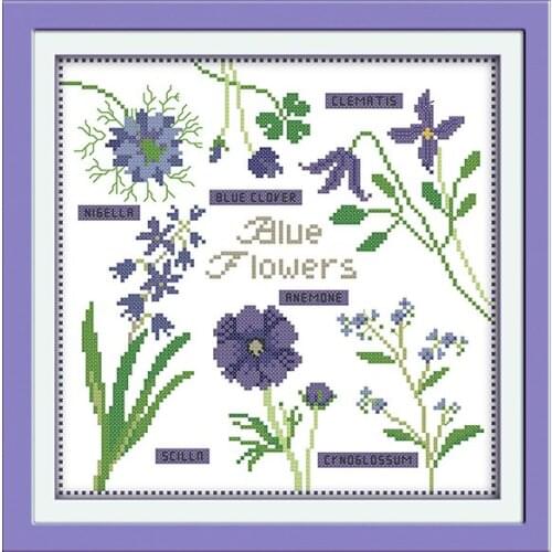 Joy Sunday cross stitch kit pattern14CT11CT count cross stitch printing handmade fabric embroidery home decoration needleworkset