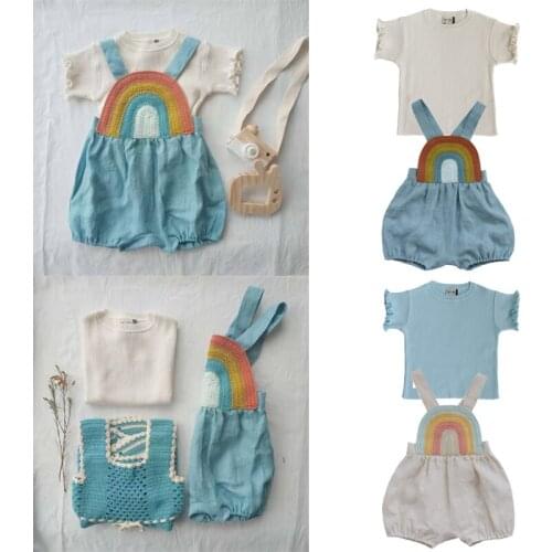 2021 New Summer Kal Brand Baby Boys T Shirts for Girls Cute Knit Breathable Short Sleeve Tops Tee Toddler Cotton Fashion Clothe