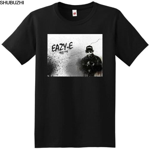 *NEW* EAZY E T SHIRT nwa compton poster tee men cotton t-shirts 4XL 5XL euro plus size drop shipping