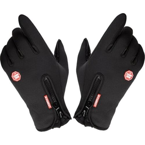Breathable Winter Fishing Gloves Full Finger Thermal Warm Glove Outdoor Sport Motorbike Gloves Touch Screen Mitten Durable Pesca