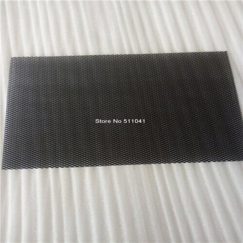 2pcs DSA plate with Iridium and ruthenium Coating Ir Ru 100mmx300mmx1.8mm Ir Ru MMO titanium plate 0.5mm hole ,free shipping