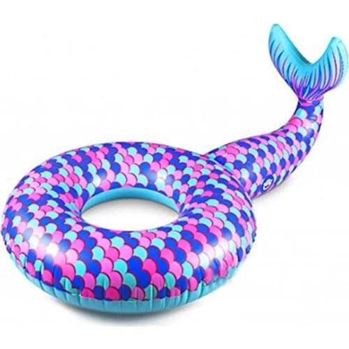 Swimming Ring Pool Inflatable Toy Float For Kids Adult Underarm Lifebuoy Floating Row Fun Toys Mermaid Swimming Circle