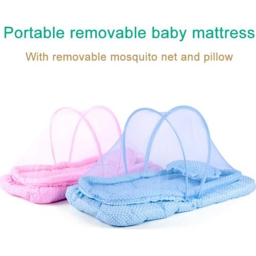 Baby Travel Portable Mobile Crib Baby Nest Cot Newborn Multi-function Folding Bed Child Foldable Chair Mosquito Net