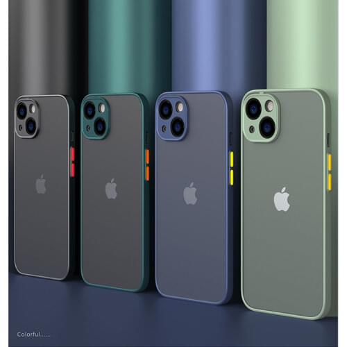 The New Anti-drop 2 in 1 Case For iphone SE 2020 Phone Case for iphone 7 8 SE2 2020 Frosted Fine Pore Skin Protection Cases