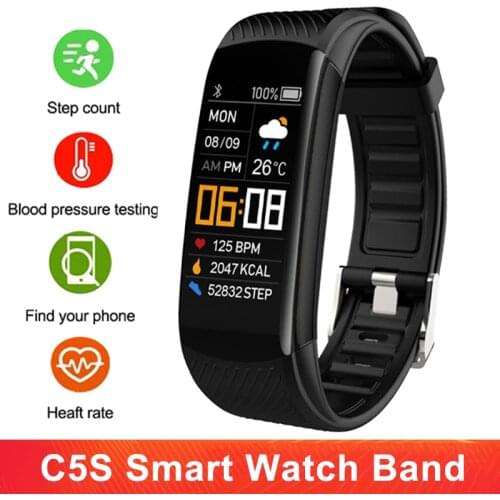 NEW Fitness Bracelet Blood Pressure Measurement Pedometer Smart Band Hear Rate Monitor Waterproof Health Fitness Tracker Watch
