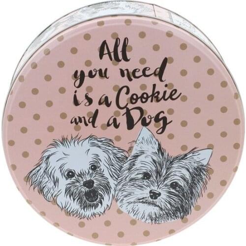 Modern Wuw All You Need Metal Cookie Chocolate Box