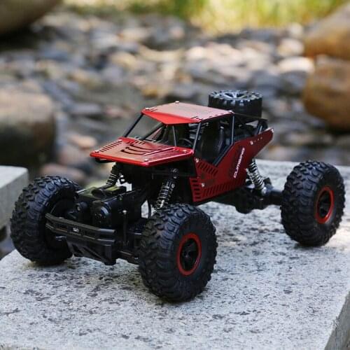 Super cool rc rock climbing car 4wd buggy toys a machine on the radio 2.4g remote control off-road cars 1:16 toys for children