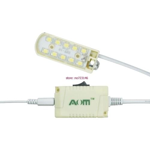 10 SMD LED AOM-10A (SMD LED) 110-220V 380V/0.5w/50-60Hz Abs Industrial Sewing Machines Work Lamp Machine Led Lighting