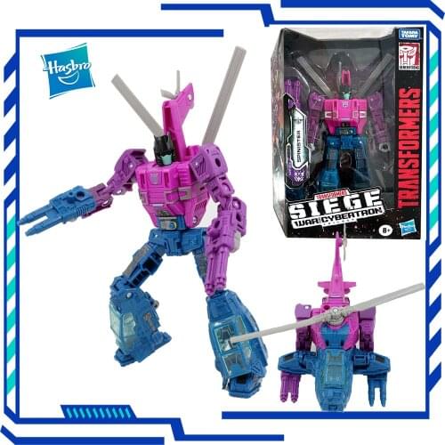 Hasbro Transformers Siege of Cybertron Voyager Deluxe Decepticons Spinister Optimus Prime Transfiguration Assembled Toys Gift