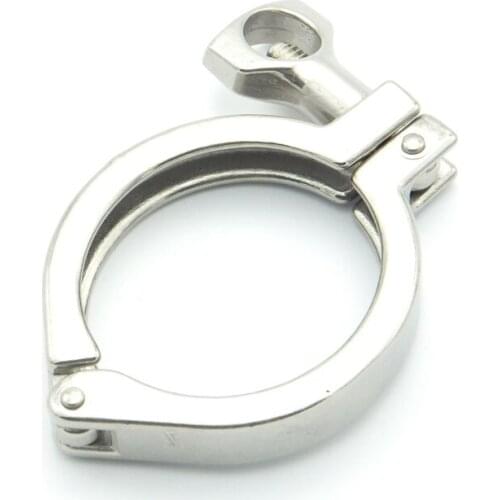 4" Tri Clamp 119mm Ferrule OD 304 Stainless Steel Tri Clover Sanitary Fitting For Home Brew Homebrew Wine Beer Brewing