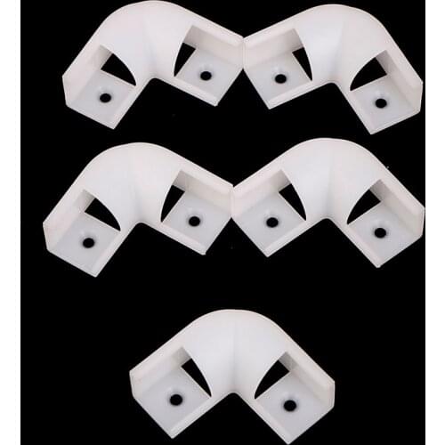 5Pcs/lot 90 Degree 16*16MM Corner Profile Connector ,V Bar Light Link Vertical and Horizontal ,LED Cabinet Strip Spares