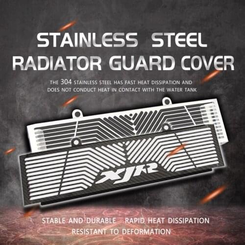 Stainless Steel Motorcycle Radiator Guard Cover For XJR1300 XJR 1300 XJR-1300 1999-2010 XJR1200 1993-1998