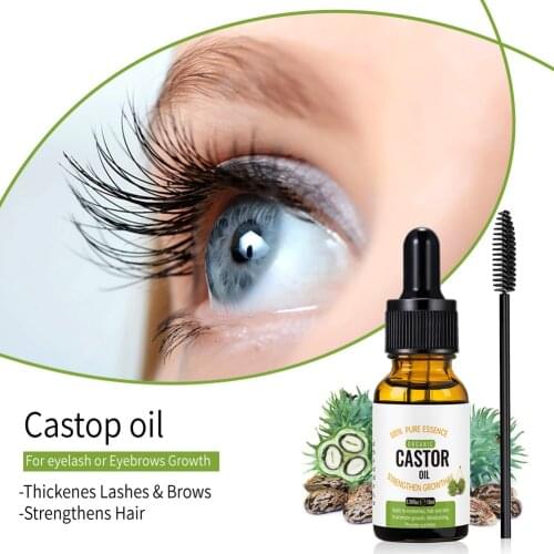 10ml Temperature Moisturizing Hair Eyebrow Eyelash Moustache Growth Liquid Eyebrow Mascara Hair Care Essential Oil