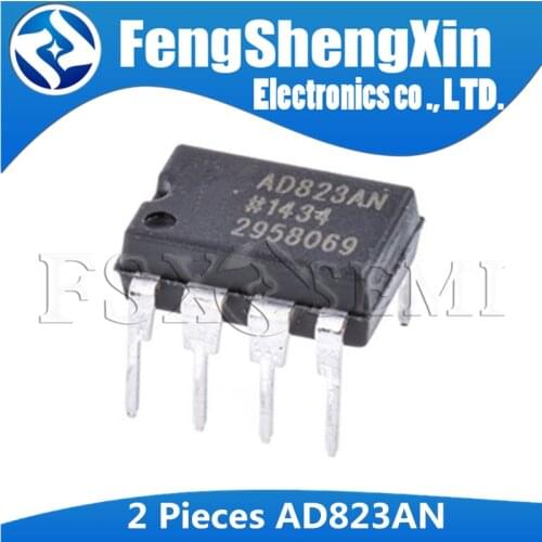 2pcs/lot AD823ANZ AD823 AD823AN Amplifier IC DIP-8