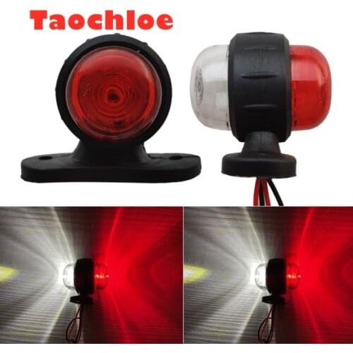 4pcs 12v-24v Truck lights Trailer lamp Tail Light truck Side Marker Indicators caravan rear Light tractor Lights Signal Lights