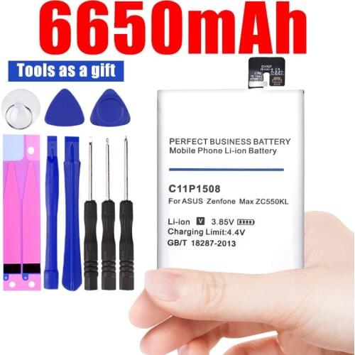 C11P1508 6650mAh Battery For ASUS Zenfone Max ZC550KL Z010AD Z010DD