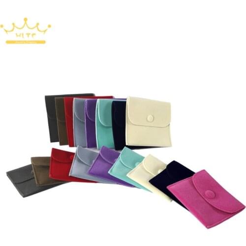 High Quality Jewelry Velvet Bag Necklace Earrings Ring Storage Gift Pouch Mini Bag Organizer