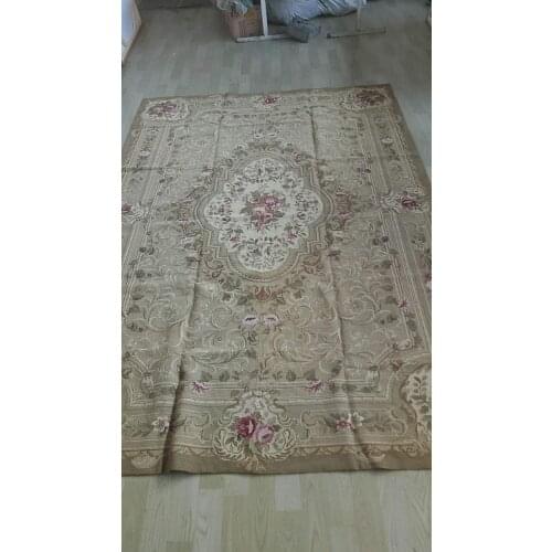 Free Shipping 6'x9' Handmade Rug New Zealand Woolen needlepoint rug & carpet