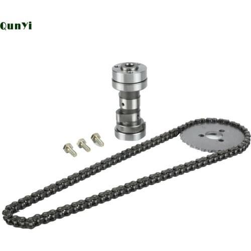 Motorcycle timing Sprocket Chain Camshaft kit For lifan 125 125cc Horizontal Engines Dirt Pit Bike Monkey Atv Quad Go Kart