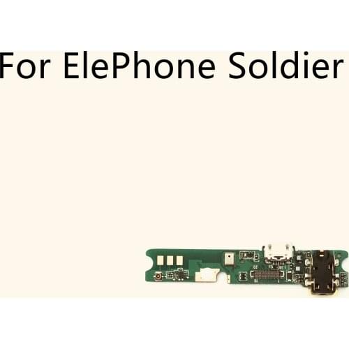 Elephone Soldier Used USB Plug Charge Board For Elephone Soldier MT6797T 5.50" 1440x2560 Free Shipping