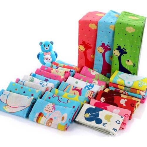 Cotton Face Towels For Baby Kids Adults Bathroom Hand Towels Turban for Drying 26*50 cm
