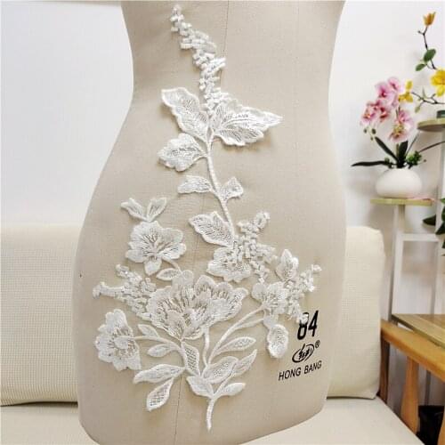 Patches On Clothes Embroidery Flower Lace Patches Clorhing Stickers Embroidered Patches For Clothing V2616